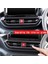 Karbon Fiber Araba Iç Dashboard Merkezi Konsol Hava Firar A/c Çıkış Krom Çerçeve Trim Toyota Raize/gr 2020-2022 (Yurt Dışından) 3