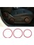 3 Adet Araba Koltuğu Ayarı Anahtar Düğmesi Halka Kapak Trim Kırmızı Mercedes Benz Ab Gla Cla Sınıfı W176 W117 W246 C117 A180 (Yurt Dışından) 2