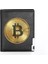 BG1003-SIYAH Stil Yüksek Kripto Para Bitcoin Tasarımı Baskılı Deri Cüzdan Kredi Kartı Tutucu Kısa Cüzdan (Yurt Dışından) 1