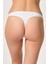 Beyaz Mı Emay 2802 Yapıştırma Lazer Kesim String Külot 2