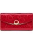 Mavi Stil Lüks Kadın Cüzdan Moda Kadın Cüzdan Deri Kırmızı Altın Mavi Kadın Cüzdan Akşam Çantası Porte Feuille Femme Luxe (Yurt Dışından) 5