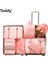 6pcs Swan Lake Style Seyahat Saklama Torbaları File Çanta Düzenli Küp Çanta Bagaj Seti Aksesuarlar Taşınabilir Paketleme Kıyafet Kozmetik Tuvalet Organizatörleri (Yurt Dışından) 2