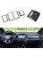 Karbon Fiber Merkezi Dashboard Havalandırma Çerçevesi Arka Klima Çıkış Trim Ford Ranger Everest Endeavour 2015-2021 Için (Yurt Dışından) 2