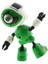 Sesli Işıklı Mini Sevimli Yeşil Robot 3