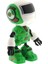 Sesli Işıklı Mini Sevimli Yeşil Robot 4