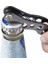 Siyah Stil Alüminyum Metal Edc Anahtar Cüzdanı Erkekler Anahtar Tutucu Akıllı Ev Düzenleyici Yeni Tasarımcı Anahtarlar Organizatör Anahtarlık Şişe Açacağı ile (Yurt Dışından) 3
