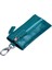 Yeşil Stil Moda Yeni Hakiki Deri Erkek Anahtar Tutucu Ev Temizlikçisi Anahtarlar Organizatör Kadınlar Bozuk Para Cüzdanı Fermuar Araba Anahtar Kılıfı Bozuk Para Pochette Kapak Çanta (Yurt Dışından) 3
