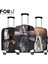 HTSC0266F26 Stili Xl Beden Forudesıgns Moda Seyahat Aksesuarları Bagaj Koruyucu Kapaklar Kedi Yansıtma Kaplan Tasarımı Valiz Kapağı Inç Depo Durumu (Yurt Dışından) 5