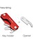 G2RED Açıcı Stili Anahtar Cüzdanı Alüminyum Metal Edc Erkek Anahtar Tutucu Akıllı Düzenleyici Ev Sahibi Anahtarlık Çanta Cüzdan (Yurt Dışından) 1