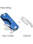 G2BLUE Açıcı Stili Anahtar Cüzdanı Alüminyum Metal Edc Erkek Anahtar Tutucu Akıllı Düzenleyici Ev Sahibi Anahtarlık Çanta Cüzdan (Yurt Dışından) 1