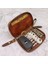 Kumral Tarzı %100 Gerçek Deri Anahtar Cüzdanı Erkek Araba Anahtar Tutucu Retro Anahtar Çantası Erkek Cüzdanı Vintage Ev Sahibi Anahtarlık Dana Derisi Kartlık Kılıfı (Yurt Dışından) 3