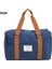 Mavi L Tarzı Özel Seyahat Çantası Kısa Gezi Hafta Sonu Spor Gym Duffel Çantası Su Geçirmez Ayakkabı Bölmesi El Omuz Çantası Baskılı Logo Fotoğraf (Yurt Dışından) 1