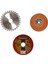 3 Lü 115MM Turbo Mermer Fayans, ,ahşap,metal Kesme Disk Seti 1