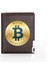 BG1307-KAHVERENGI Stil Yüksek Kripto Para Bitcoin Tasarımı Baskılı Deri Cüzdan Kredi Kartı Tutucu Kısa Cüzdan (Yurt Dışından) 1