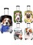 No.10 Tarzı L Beden Yüksek Esneklik Bagaj Koruyucu Kılıf Sevimli Köpek Kedi Hayvan Baskılı Seyahat Aksesuarı Inç Baga Uygun Bagaj Kılıfı (Yurt Dışından) 3