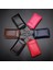 9105 Gül Kırmızı Stili Mini Kart Çanta Anahtarlık Erkek Kadın Anahtar Tutucu Organizer Çanta Inek Bölünmüş Araba Anahtar Çantası Cüzdan Kapıcı Anahtar Kılıfı (Yurt Dışından) 5