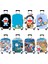 G Tarzı M Beden Elastik Bagaj Koruyucu Kılıf Valiz Koruyucu Kapak Tekerlekli Çantalar 3D Seyahat Aksesuarları Doraemon Desenli (Yurt Dışından) 4
