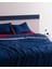Allure King Size %100 Pamuk Nevresim Takımı - Lacivert 2