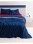 Allure King Size %100 Pamuk Nevresim Takımı - Lacivert 3
