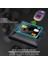 Mavi Stil Erkek Gerçek Deri Iş Cüzdanı Kredi Kartı Tutucu Rfıd Bloke Anti Hırsızlık Ultra Ince Cüzdan Için Mini Men's Genuine Leather Business Wallet For Men (Yurt Dışından) 2