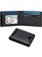 Mavi Stil Erkek Gerçek Deri Iş Cüzdanı Kredi Kartı Tutucu Rfıd Bloke Anti Hırsızlık Ultra Ince Cüzdan Için Mini Men's Genuine Leather Business Wallet For Men (Yurt Dışından) 4