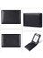 Mavi Stil Erkek Gerçek Deri Iş Cüzdanı Kredi Kartı Tutucu Rfıd Bloke Anti Hırsızlık Ultra Ince Cüzdan Için Mini Men's Genuine Leather Business Wallet For Men (Yurt Dışından) 5
