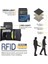 Turuncu Tarzı Rfid Airtag Cüzdan Para Çantası Deri Kartlık Küçük Erkek Kadın Cüzdanı Küçük Cüzdan Hava Etiketleri Kılıfı Çanta Apple Airtags Takipçi Için (Yurt Dışından) 3