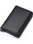 Kahverengi YM003 Stili Yeni Erkek Cüzdanı Moda Karbon Fiber Anti Hırsızlık Rfid Akıllı Kart Tutucu Cüzdan Retro Basit Nötr Alüminyum Mini Cüzdan (Yurt Dışından) 2