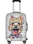 YY2946 Stili L Beden Twoheartsgirl Sevimli Yorkshire Terrier Köpek Baskılı Valiz Kılıfları Su Geçirmez Seyahat Bavul Kapakları Trolley Case Kapak (Yurt Dışından) 1