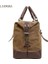 Lacivert Tarzı Vintage Kanvas Seyahat Çantası Deli At Derisi Erkekler Duffle Bag Tek Omuzlu Bagaj Büyük Hafta Sonu Çantası Gece Çantaları (Yurt Dışından) 4