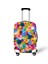 4 Bagaj Kapağı Stili M Beden Çiçek Desenli Valiz Koruyucu Kılıf 20 Inç Seyahat Aksesuarları Esnek Kumaş Valiz Korumalı Kılıf (Yurt Dışından) 3