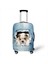 PXTKDDW01 Stili S Beden Sevimli Kedi Köpek Delik Baskılı Valiz Kılıfı Seyahat Bagaj Kapağı Esnek Bavul Kılıfı Toz Geçirmez Valiz Kılıfları - (Yurt Dışından) 5