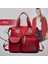 Boyut B-Kırmızı Stili Unisex Naylon Katlanabilir Seyahat Çantası Su Geçirmez Büyük Kapasiteli Çanta Kadınlar Için Bagaj Katlanabilir Duffle El Çantaları Organizer Paket Kubbeli (Yurt Dışından) 1