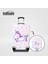 Luggage COVER19 Style L Beden Sevimli Unicorn Elastik Valiz Koruyucu Kılıf Çocuklar Çizgi Film Toz Sırt Çantası Kapakları 22 Inç Seyahat Aksesuarları (Yurt Dışından) 2