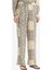 Regular Fit Şal Desenli Viskon Plaj Pantolonu-Fall in Love C3159AX25SP 1