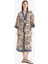 Regular Fit Kuşaklı Etnik Desenli Pamuklu Kimono-Fall in Love D0456AX25SP 3