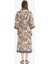 Regular Fit Kuşaklı Etnik Desenli Pamuklu Kimono-Fall in Love D0456AX25SP 6