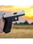 Glock Maketi - Gümüş | Kilitli Üst Kısım | Hareketli 3