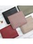Kırmızı Kısa Stil Yeni Gelen %100 Hakiki Inek Derisi Ince Kartlık Cüzdan Bayanlar Basit Moda Inek Derisi Kredi Kartı Tutucu Ultra Ince Cüzdan (Yurt Dışından) 2