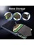 Gri Tarzı Dıenqı Rfid Akıllı Cüzdan Kart Tutucu Metal Ince Ince Erkek Kadın Cüzdanlar Pop Up Minimalist Cüzdan Küçük Siyah Cüzdan Metal Cüzdan Valet (Yurt Dışından) 2