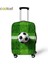 Apxt ZQ09 Stili L Beden Erkek Çocuklar Için Futbol Baskılı Bavul Koruyucu Kapak Ateşlı Seyahat Aksesuarları Elastik Bagaj Kılıfı (Yurt Dışından) 1