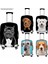 Z5717F26 Stili Xl Beden Twoheartsgırl Sevimli Hayvan Köpek Baskılı Valiz Toz Kapakları Seyahat Valizi Kılıfı Bagaj Kılıfı Koruyucu (Yurt Dışından) 4