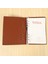 A5 Defter 6 Delikli Pu Deri Kapaklı Defter (Siyah) (Yurt Dışından) 4