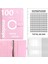 100 Zarf Para Tasarrufu Mücadelesi, Para Tasarrufu Klasörü, (Pembe) (Yurt Dışından) 4