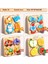 Çocuk Üç Boyutlu Ahşap Puzzle Tahtası Bebek Montessori Erken Eğitim Eşleştirme Hayvan Şekli Blokları Hediye Oyuncaklar (Yurt Dışından) 1