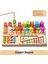 Çocuk Üç Boyutlu Ahşap Puzzle Tahtası Bebek Montessori Erken Eğitim Eşleştirme Hayvan Şekli Blokları Hediye Oyuncaklar (Yurt Dışından) 1
