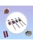 4 Set Yapay Elmas Boyun Askısı Kimlik Kartı Tutucu Rozet Makarası Kart Tutucu (Yurt Dışından) 5