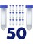Bilimsel Konik Santrifüj Tüpleri 50ML, [50 Paket] Plastik Test Tüpü (Yurt Dışından) 5
