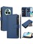 Case For Realme P3 Pro 5g Premium Leather Zipper Pocket Wallet Phone Case With 9 Card Slots And Detachable Wrist Strap (Yurt Dışından) 1