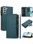 Case For Samsung Galaxy S21 Premium Leather Zipper Pocket Wallet Phone Case With 9 Card Slots And Detachable Wrist Strap (Yurt Dışından) 1